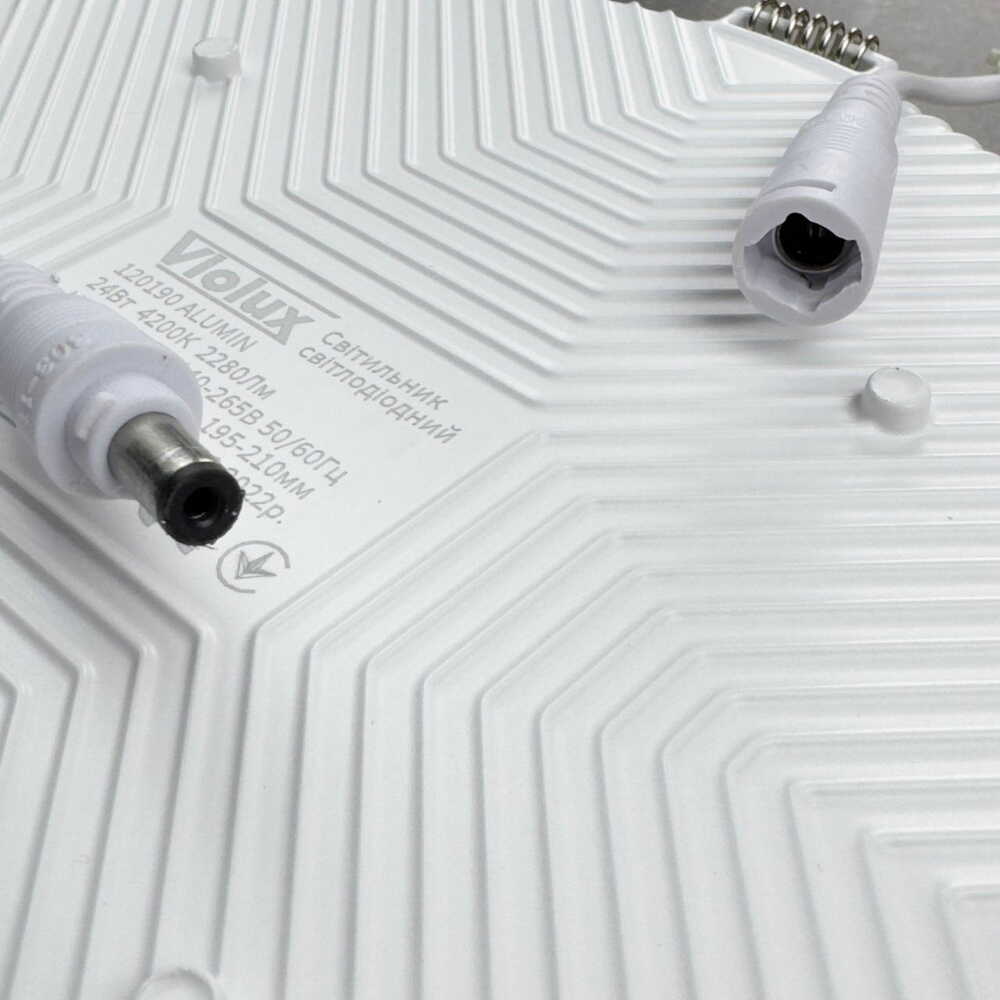 Светильник LED даунлайт Violux ALUMIN 24W 4200K круг IP20 ( 120190 )